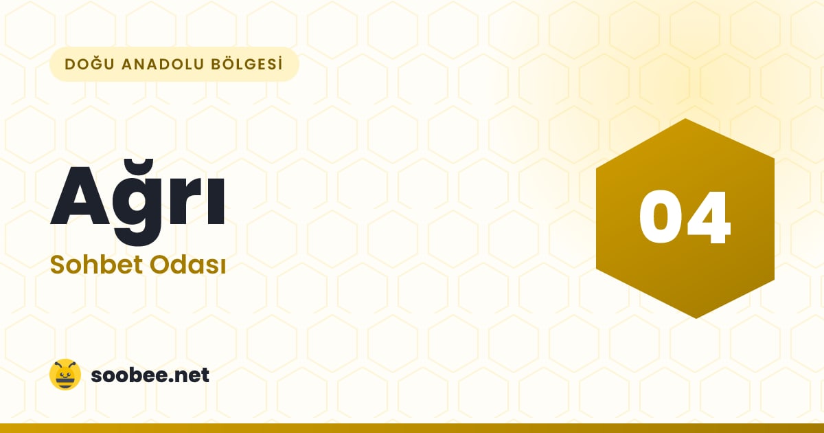 Ağrı Sohbet — oda görseli