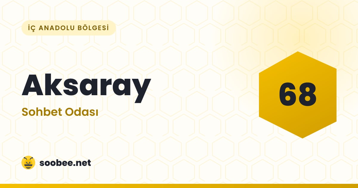 Aksaray Sohbet — oda görseli