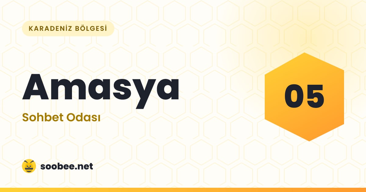 Amasya Sohbet — oda görseli