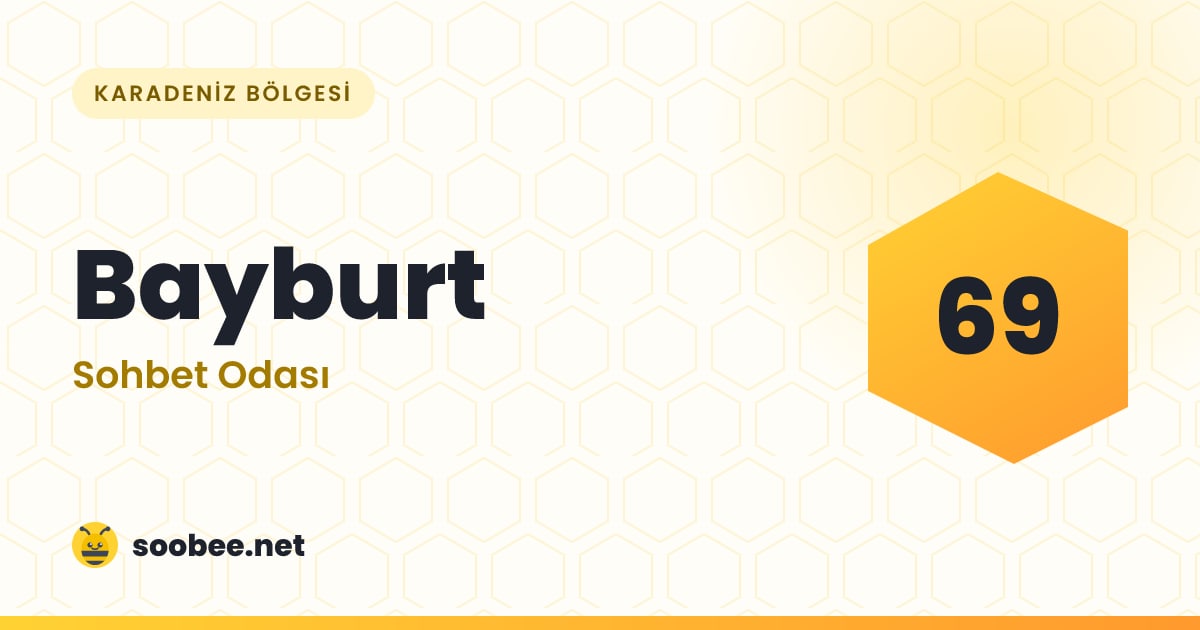 Bayburt Sohbet — oda görseli