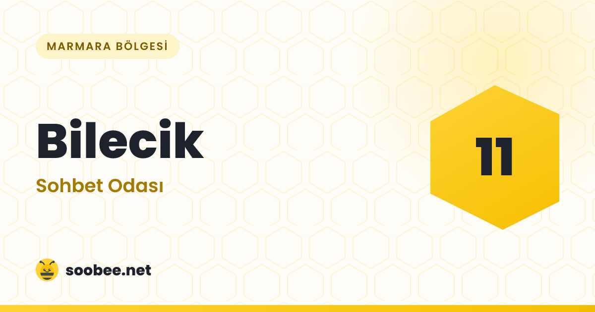 Bilecik Sohbet — oda görseli