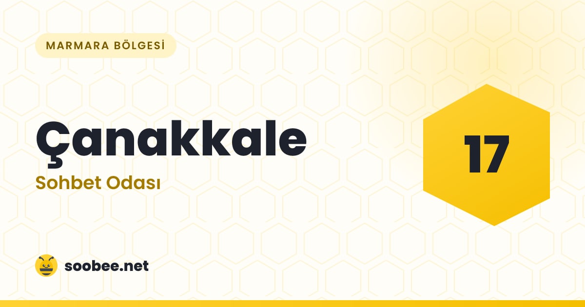 Çanakkale Sohbet — oda görseli