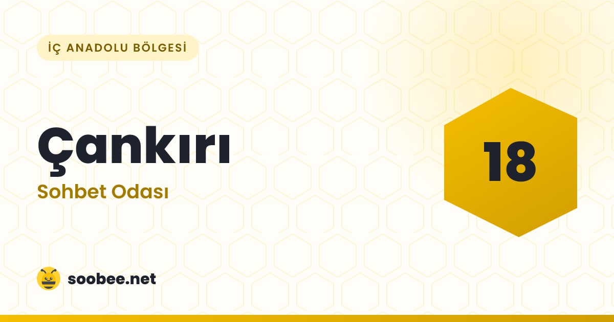 Çankırı Sohbet — oda görseli