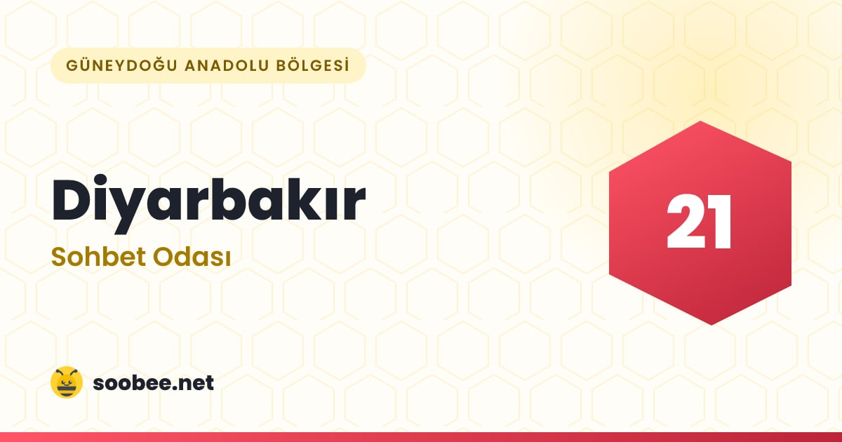 Diyarbakır Sohbet — oda görseli