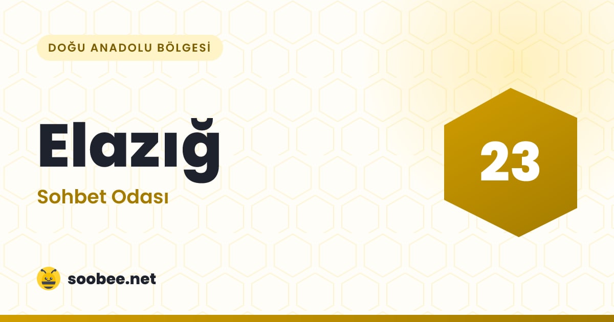 Elazığ Sohbet — oda görseli
