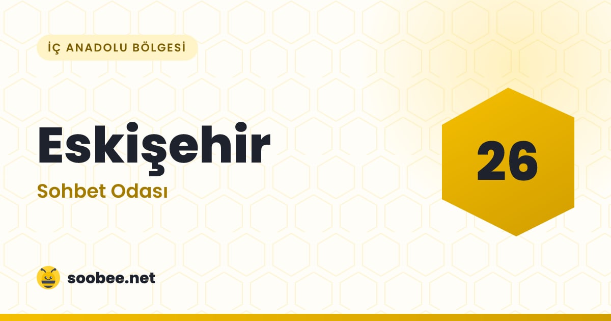 Eskişehir Sohbet — oda görseli
