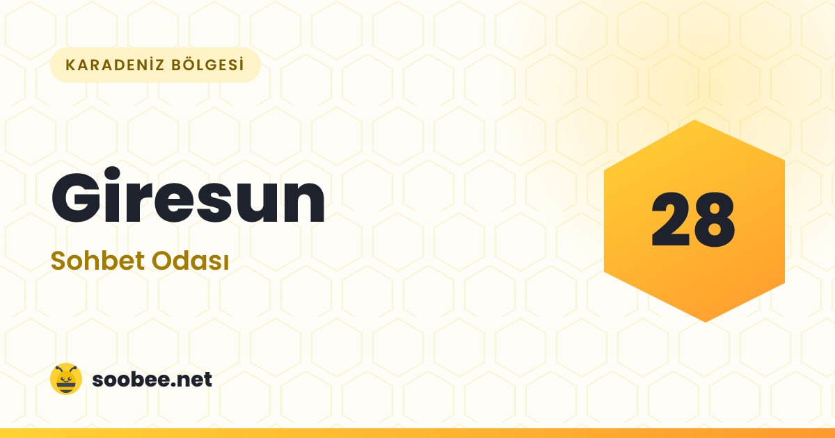 Giresun Sohbet — oda görseli