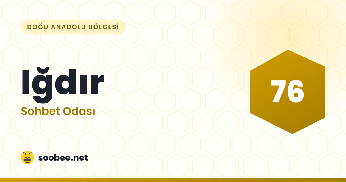 Iğdır Sohbet — oda görseli