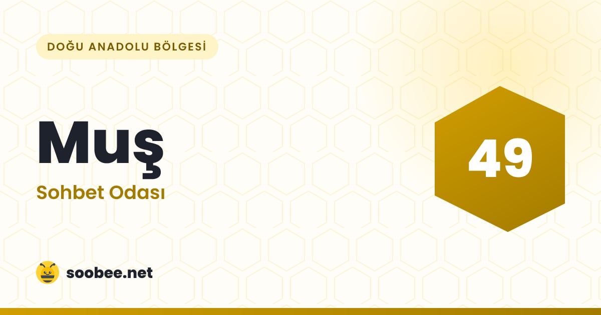 Muş Sohbet — oda görseli