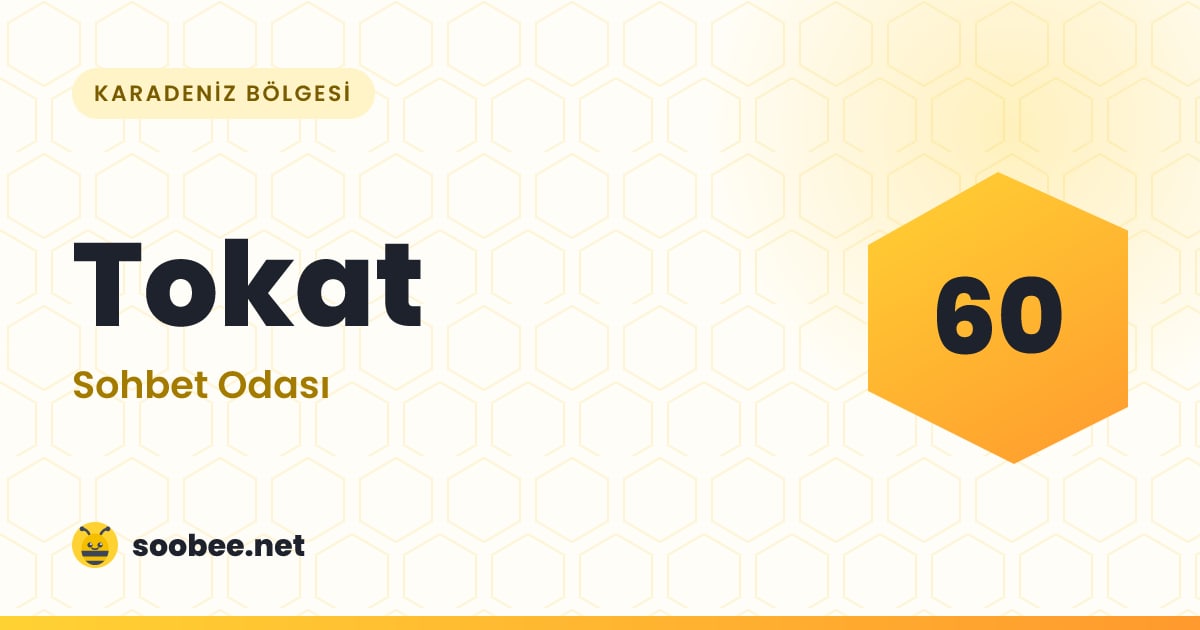 Tokat Sohbet — oda görseli