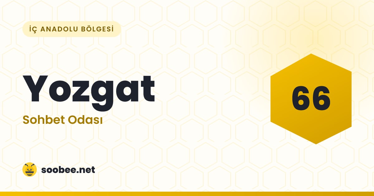 Yozgat Sohbet — oda görseli
